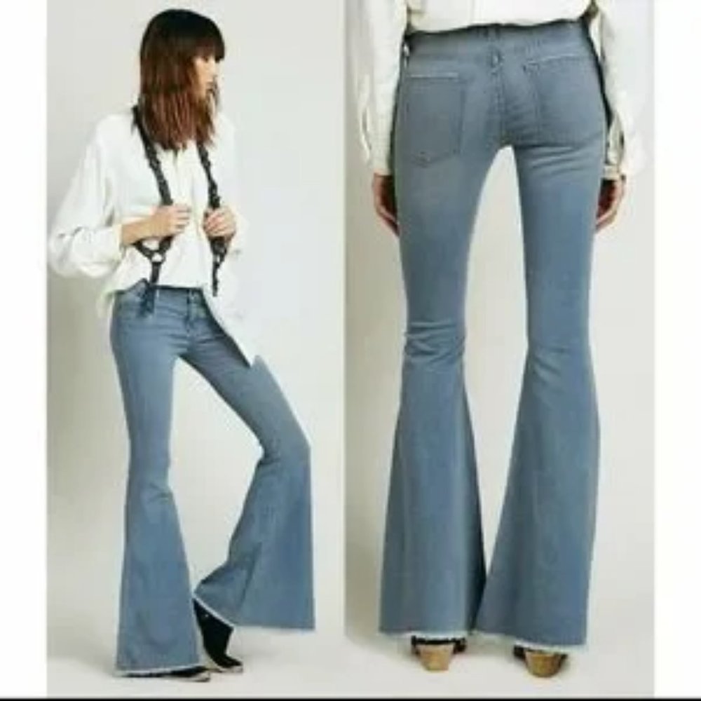 Free People Super Flare Bell Bottom Jeans